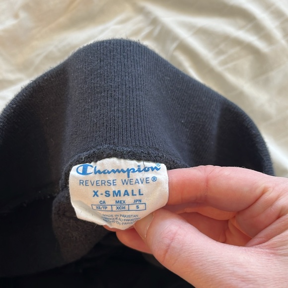 Champion reverse weave, high waisted joggers, black XS - Picture 2 of 3